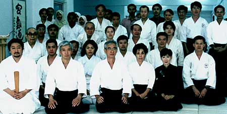 It was a longing moment for Malaysia Aikikai to relocate the HQ to Kuala Lumpur. Ueshiba Moriteru Doshu and Mrs Kyoko Ueshiba were invited as guests of honor for the Dojo Opening on September 25th, 2002