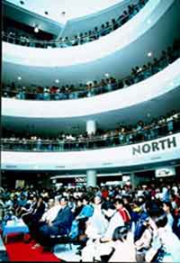 Mid Valley Mega Mall Shopping Center, packed as picture shown.