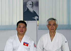 Mr. Bui Hoang Lan trained at the Academy Aikido Jyuku.